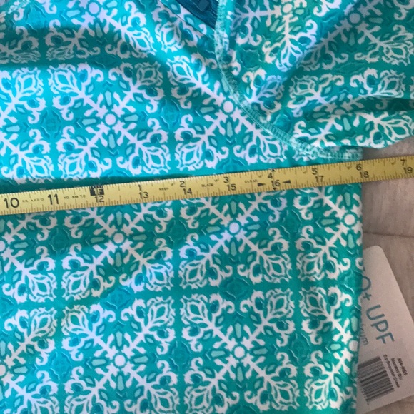 Cabana Life Monaco Blu Zip Shoulder Dress NWT Med - Picture 8 of 8